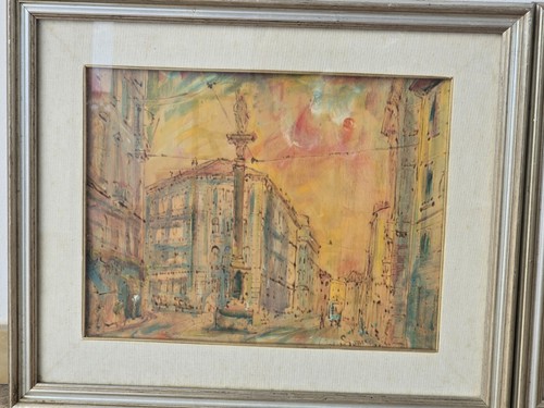 Quadro composizione con - con, bronzo
