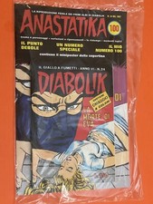 Diabolik Anastatika n.100 Anno VI n.24 con adesivi nuovo in blister originale