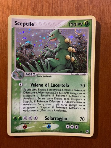 Pokemon sceptile 109 rare - 11/109,