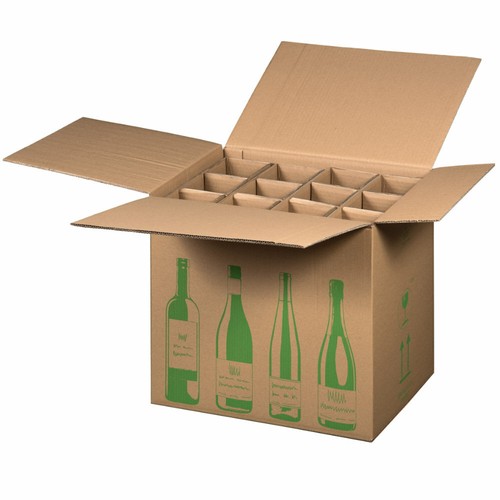 Scatola spedizione vino per - scatola, 12