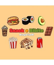 Snack bibite disegni facili - snack,
