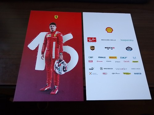 Ferrari 2021 postcards - 2021,