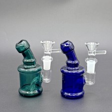 4" Mini Glass Bong Diffused
