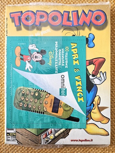 Topolino 2274 blisterato - topolino,