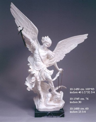 Statua san michele - statua,