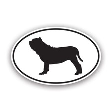 Neapolitan Mastiff Euro Oval