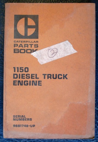 Libretto ricambi motore camion - libretto,