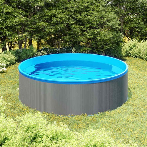 Piscina fuori terra acciaio - fuori, in
