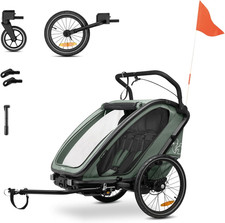 Bike N Walk Duo, Dark Green -