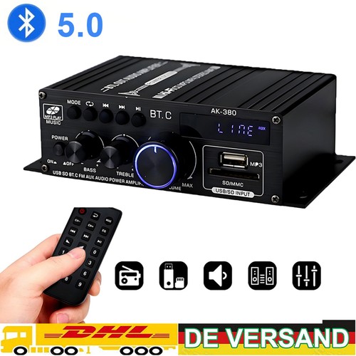 Hifi mini bluetooth - bluetooth, 5.0