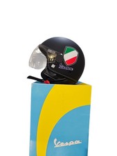Casco Vespa V-stripes nero