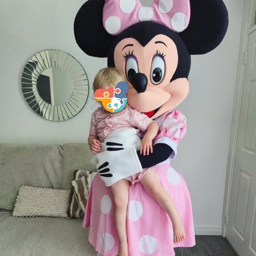 Costume mascotte sosia - , rosa
