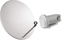 PARABOLA 40CM ACCIAIO ANTENNA