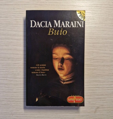 Buio dacia maraini - -,