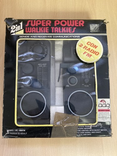 Super power walkie talkie - power,