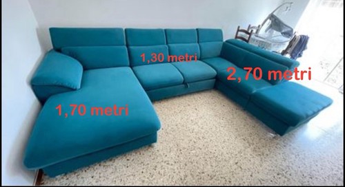 Ampio divano letto