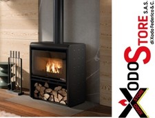 Stufa a legna 5 Stelle PALAZZETTI SAHARA 70 - 80 - Invia mail per sconto