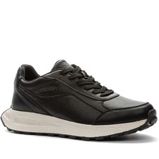 Black Casual Closed Sneakers