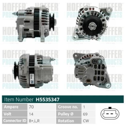 Alternatore daewoo matiz m100 - daewoo,