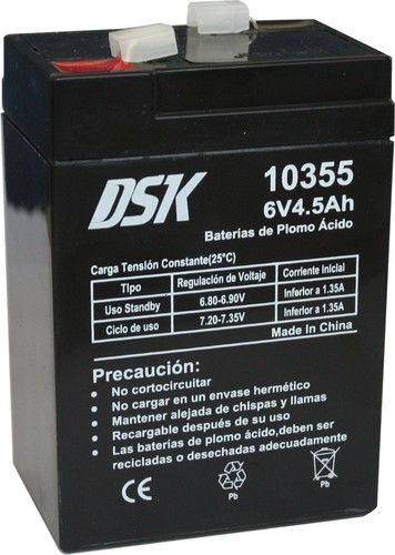 Dsk 10355 batteria piombo - 10355, al