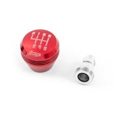 Pomello cambio Forge Motorsport per Hyundai i30N, i20N Veloster N rosso | FMGK1