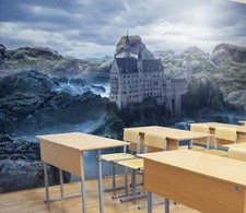 3D Berg Burg M1446 Geschäft