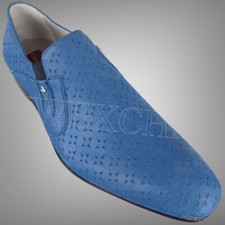 Autentici mocassini in pelle Cesare Paciotti US 6 $680 scarpe firmate italiane