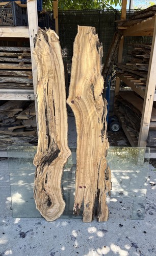 Coppia tavole legno di - di,