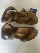 Birkenstock Yara Ankle Strap Sandal Brown NWT Size 10-10.5 Size EU 41