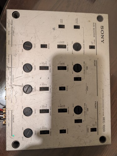 Sony xec 1000 - sony, xec-1000