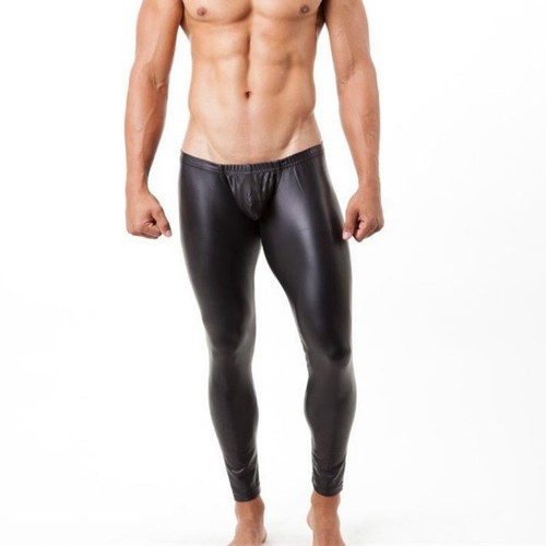 Leggings uomo ecopelle - leggings,