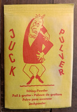 Vintage ANNI 70-Bustina Juck Pulver -SCHERZO DI CARNEVALE (polvere x prurito )