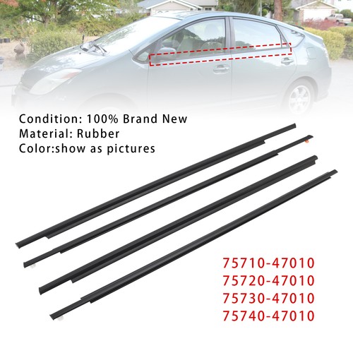 4pcs door glass - door, belt