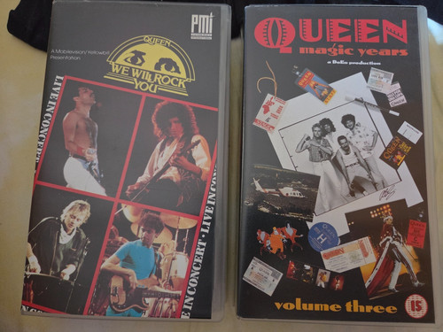 Vhs queen magic years - queen,