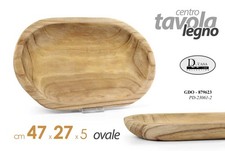 CENTRO TAVOLA VASSOIO LEGNO