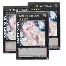 3x GEM-KNIGHT PEARL • (Cavaliere-Gemma Perla) • Rara Nera • BP01 EN031 • Unl