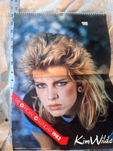 Calendario kim wilde 1983 - calendario,