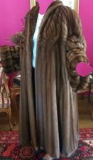 Pelliccia In Visone Demi Buff femmina naturale canadese usata pochissimo 
