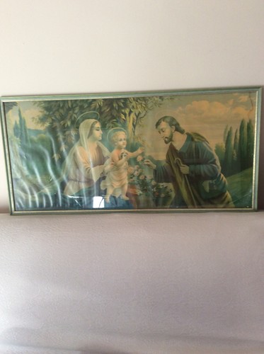 Antico quadro stampa sacra - antico,