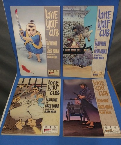 Lotto anime fumetti lone wolf - fumetti,