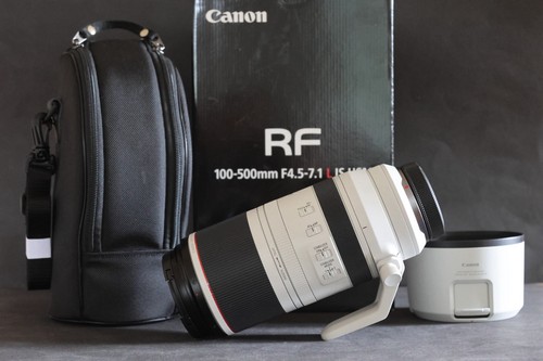 Nuova canon 100 500mm - rf, 100-500mm