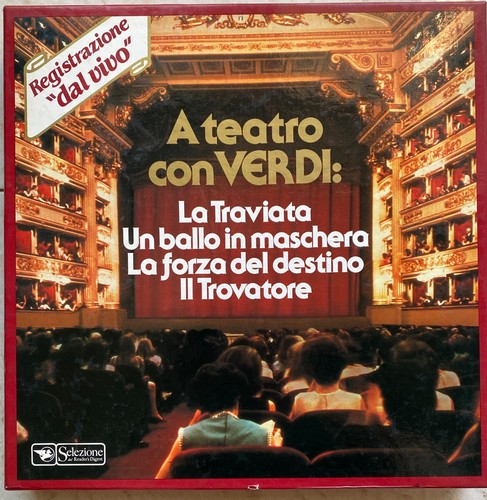 Teatro con verdi cofanetto - -,