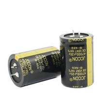 47000uf 25V JCCON Nero Oro