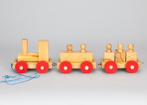 Treno legno gioco - , costruzioni
