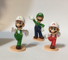 3 Personaggi Seire Super Mario Bros e Luigi  4 CM Circa Nintendo Come da foto