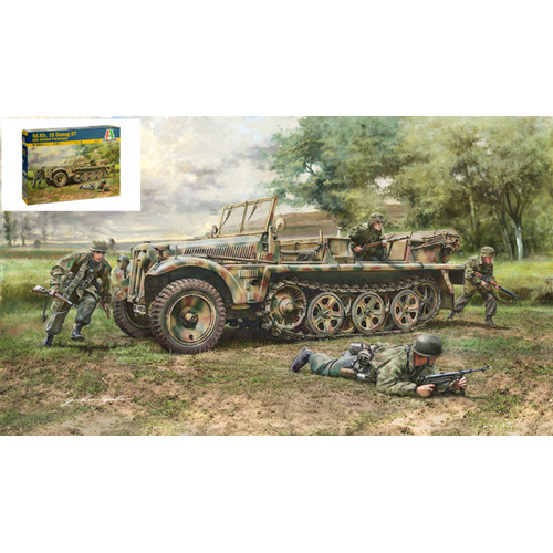 Kfz demag with - d7, german