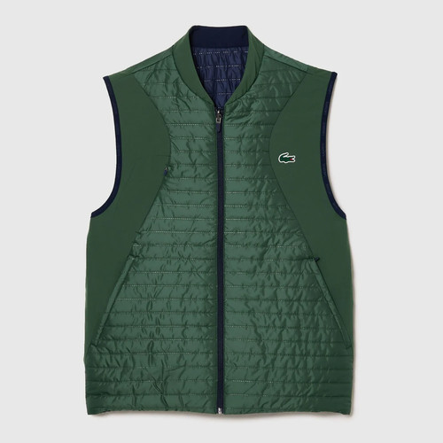 Gilet uomo lacoste verde blu - gilet, e