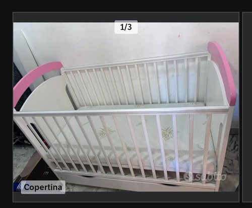 Lettino bambina materasso - e,