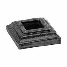 N°2 BASE X CAPOSALDO PALETTI IN FERRO BATTUTO X RECINZIONE RINGHIERE ART 35-2-21