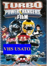TURBO POWER RANGERS   IL FILM - VHS EX NOLEGGIO